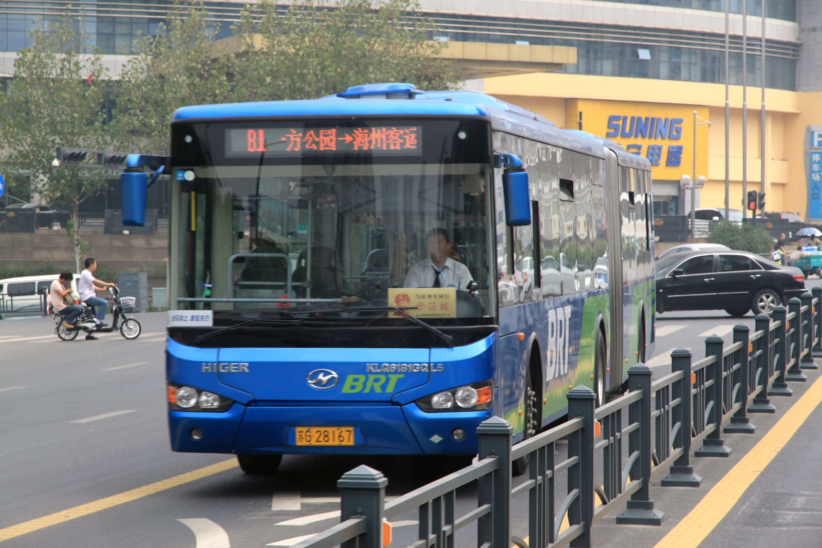 你發(fā)現(xiàn)了嗎？連云港的清潔能源公交車越來越多了！